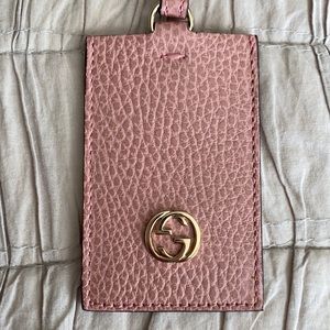 Authentic Gucci Luggage Tag
